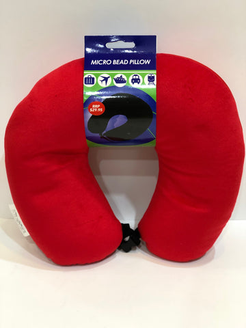 TOSCA- MICROBEAD PILLOW RED