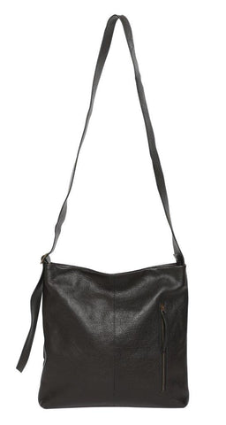 Cosgrove & Co Urban Leather Satchel | Adelaide Black