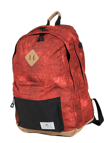 TOSCA- CANVAS BACKPACK | RED