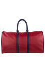 SO JOURNE- DUFFEL BAG- BURGANDY/ NAVY