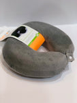 FLIGHT MODE- MEMORY FOAM TRAVEL PILLOW GREY