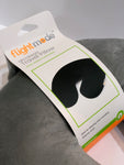 FLIGHT MODE- MICROBEAD TRAVEL PILLOW GREY