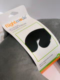 FLIGHT MODE- MICROBEAD TRAVEL PILLOW GREY