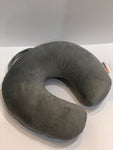 FLIGHT MODE- MICROBEAD TRAVEL PILLOW GREY