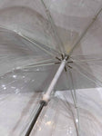 CLIFTON- KIDS CLEAR BIRDCAGE UMBRELLA | BEE PRINT