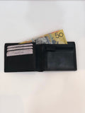 MODAPELLE- MENS LEATHER WALLET | BLACK