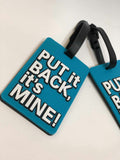 FLIGHT MODE- NOVELTY "PUT IT BACK" TAG | BLUE