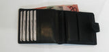 MODAPELLE- MENS LEATHER WALLET | BLACK