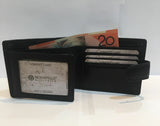 MODAPELLE- MENS LEATHER WALLET | 5015 BLACK