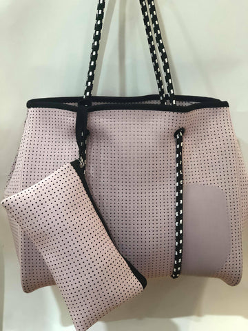 BAGGAGE BTQ- NEOPRENE TOTE | DUSTY PINK