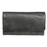 MODAPELLE - LADIES RFID PROTECTED LEATHER WALLET - BLACK