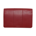 MODAPELLE - LEATHER SUMMER CROSSBODY ORGANISER - RED