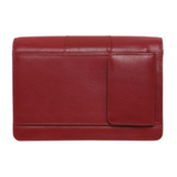 MODAPELLE - LEATHER SUMMER CROSSBODY ORGANISER - RED