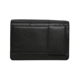 MODAPELLE - LEATHER SUMMER CROSSBODY ORGANISER - BLACK