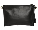 Cosgrove & Co Letaher Clutch | Cleo Black