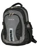 TOSCA- BACKPACK | GREY BLACK