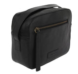 Cosgrove & Co Retro Leather Camera Bag | Camilla Black