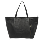 Cosgrove & Co. Large Leather Tote | Charlie Black