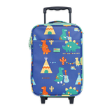 Kids' 2 Wheel Suitcase — Dino Rock
