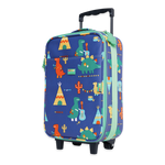 Kids' 2 Wheel Suitcase — Dino Rock