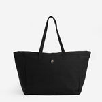 HAVEN LABEL | WOOLLAHRA REVERSIBLE GYM BAG | BLACK/SAND