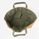 HAVEN LABEL | WOOLLAHRA REVERSIBLE GYM BAG | KHAKI/TAN