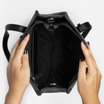 HAVEN LABEL | BRONTE TOTE BAG | BLACK