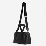 HAVEN LABEL | BRUNSWICK MEDIUM DUFFLE | BLACK