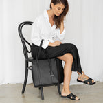 HAVEN LABEL | BRONTE TOTE BAG | BLACK