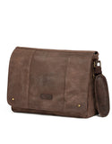 WAXED CANVAS MESSENGER BAG